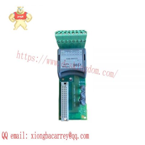 ICS TRIPLEX T9851 Analog Output Module - Precise Control Solutions