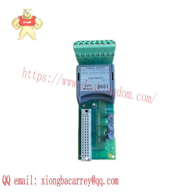 ICS TRIPLEX T9851 Analog Output Module - Precise Control Solutions