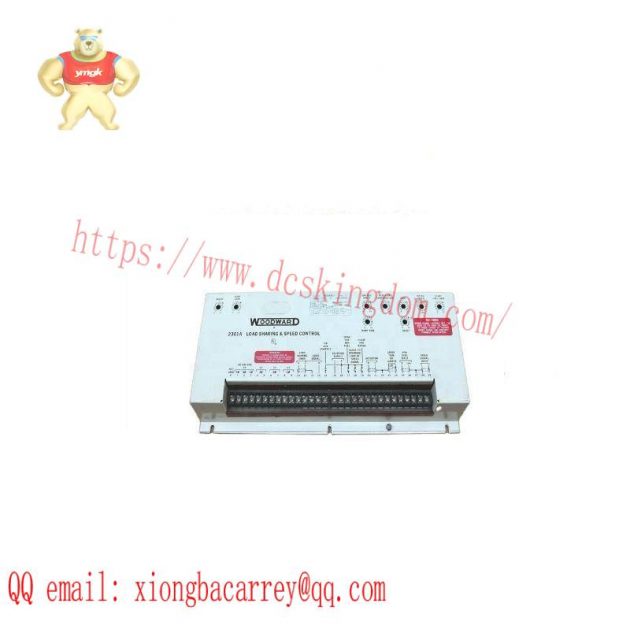 Woodward 9907-165 Dual Speed/Load Dynamics Control System