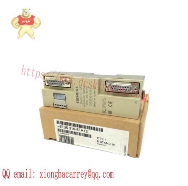SIEMENS 6ES5316-8FA12: Advanced IM316F Interface Module for Enhanced Control Solutions