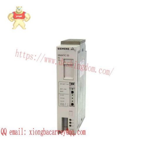 SIEMENS 6ES5951-7NB13 Power Supply - High-Performance Modular Unit for Industrial Automation