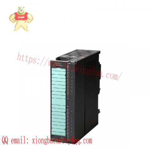 SIEMENS 6ES7321-7BH00-0AB0: 16-Channel DC 24V Interruptable Digital Input Module