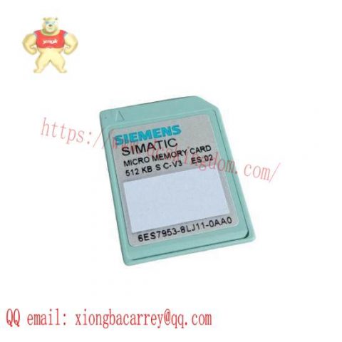 Siemens 6ES7 953-8LJ11-0AA0 Micro Memory Card, Control & Automation Solutions