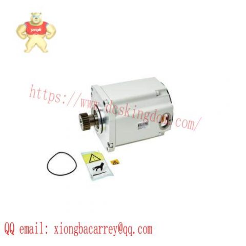 ABB 3HAC037163-003 Industrial Motor with Pinion, White RAL 9003