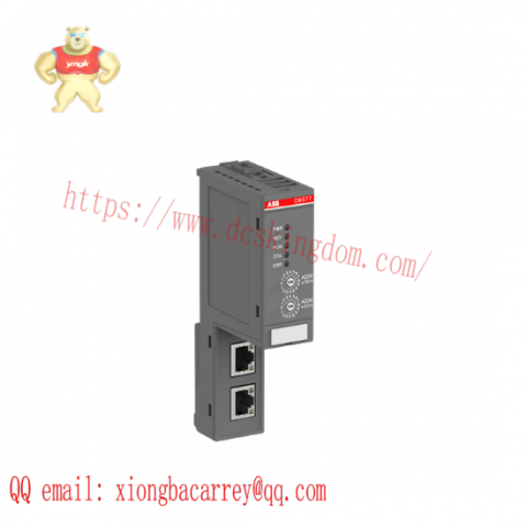 ABB CM597-ETH: AC500 Ethernet Communication Module, High-Speed Networking for Industrial Automation
