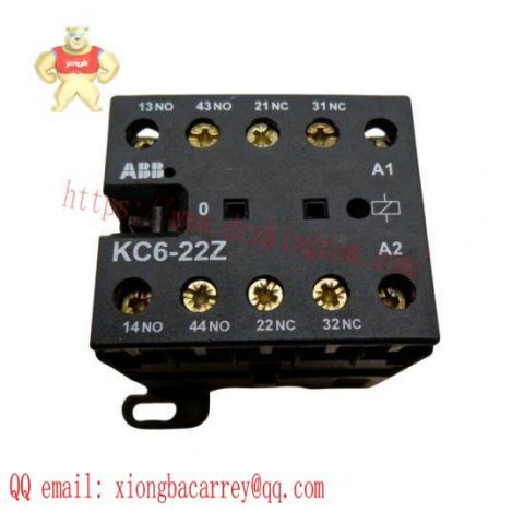 ABB KC6-22Z: Miniature Contact Relays for Industrial Automation, Compact Design for Space Efficiency