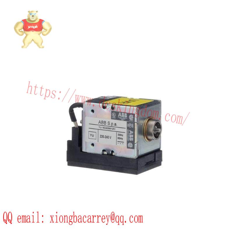 abb_yu-1sda038312r1_undervoltage_release_supply.jpg ABB YU - 1SDA038312R1 Under-Voltage Release Supply, Industrial Control Module