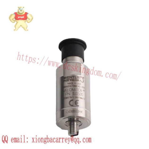 Bentley Nevada 330500-00-02 Piezo-Velocity Sensor - Precision Monitoring for Rotating Equipment