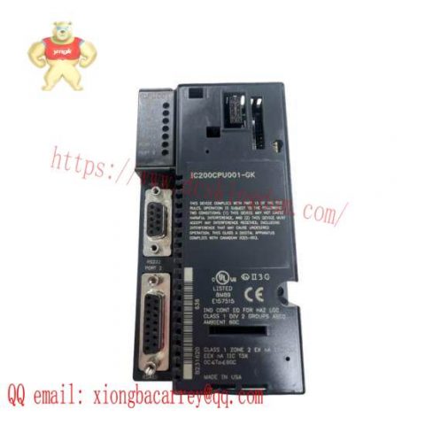 GE FANUC IC200CPU001 Control Module