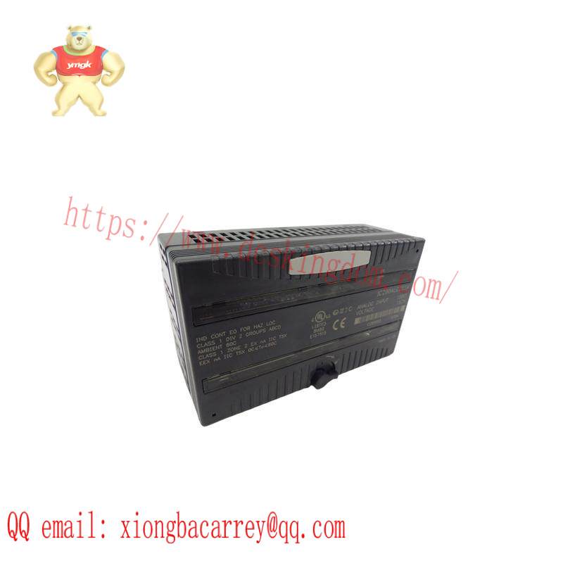 ge_ic200alg265a_analog_input_module.jpg GE IC200ALG265A: Advanced Analog Input Module for Industrial Automation