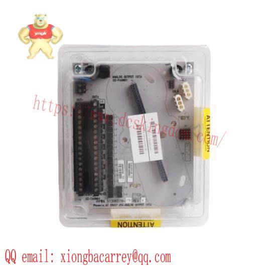 honeywell_cc-taon01_51306519-175_analog_output_module.jpg Honeywell CC-TAON01 51306519-175 Analog Output Module, Control Systems & Automation Solutions