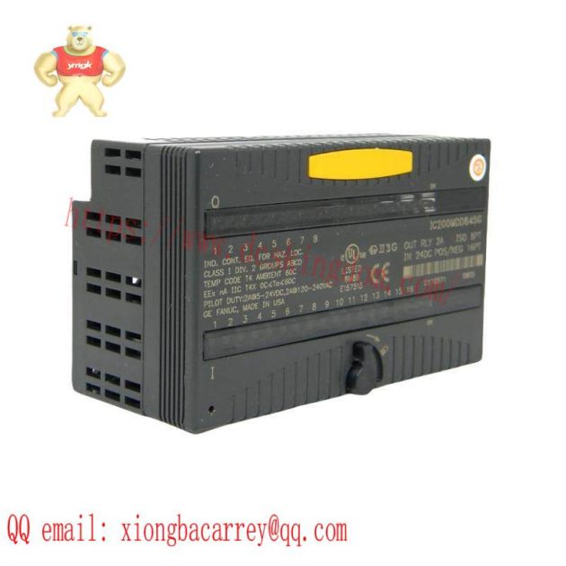 GE Fanuc IC200MDD845: Mixed Input/Output Module for Advanced Control Solutions