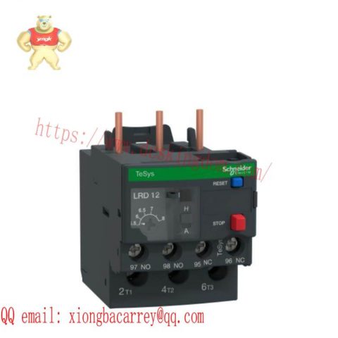 Schneider Electric LRD12 Electric Thermal Overload Relay - Motor Protection Module