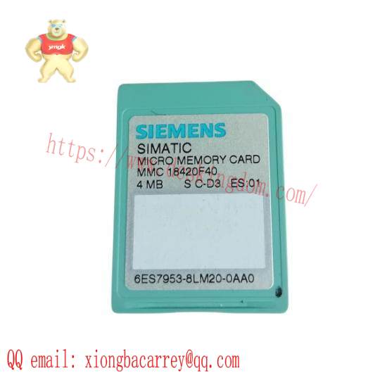 siemens_6es7_953-8lm20-0aa0_micro_memory_card.jpg Siemens 6ES7 953-8LM20-0AA0 Micro Memory Card - Industry Standard PLC Component