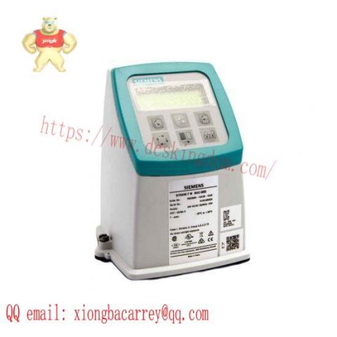 Siemens 7ME6920-1AA30-1AA0 Transmitter Display: Precision Control for Industrial Applications