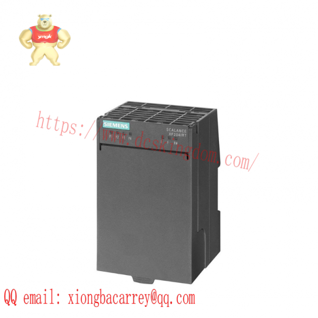 SIEMENS SCALANCE XF204-2 Managed Industrial Ethernet Switch, 6GK7204-0BA00-2AF2