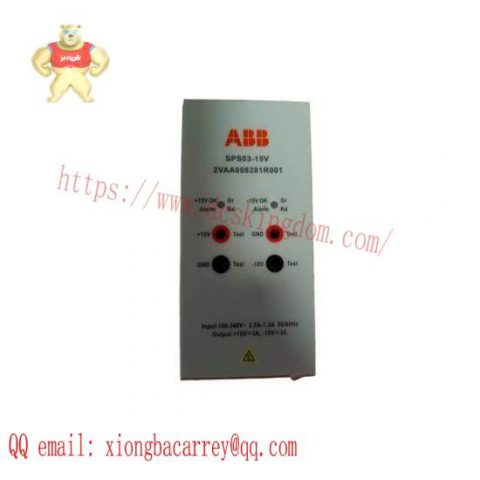 ABB 2VAA 008281R001 Power Supply Module