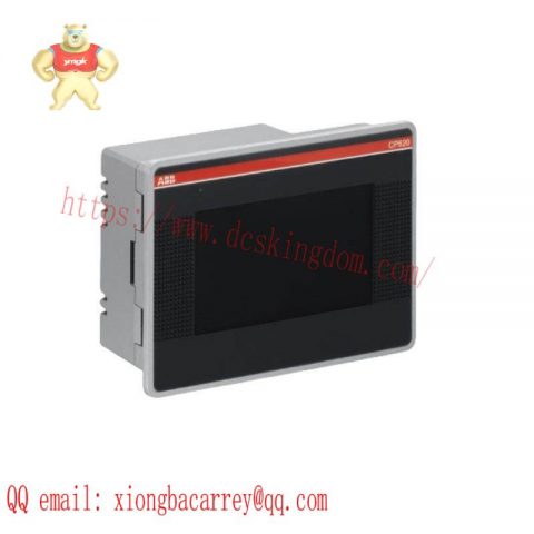 ABB CP630-WEB, 1SAP530200R0001: Touch Screen for Industrial Control, Web-Based Interface
