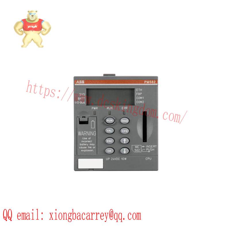 abb_pm582_1sap140200r0201_logic_controller.jpg ABB PM582 1SAP140200R0201 Logic Controller: Advanced Control, Efficiency & Flexibility
