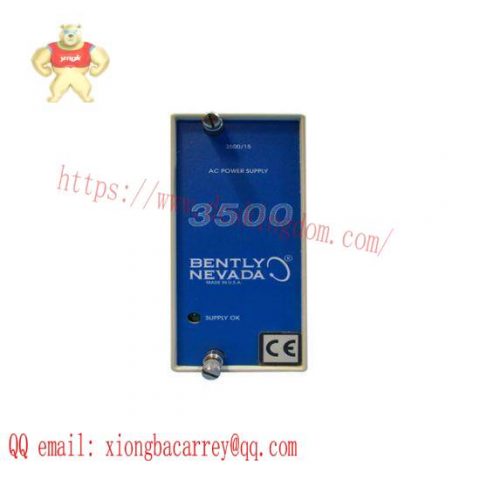 Bently Nevada 3500/15E - AC Power Supply Module for Industrial Control Solutions
