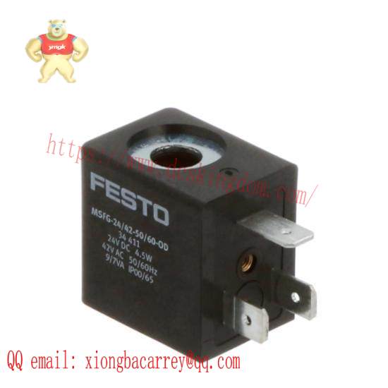 festo_msfg-24_42-50_60_solenoid_coil.jpg FESTO MSFG-24/42-50/60 Solenoid Coil: Advanced Control Solution for Industrial Automation