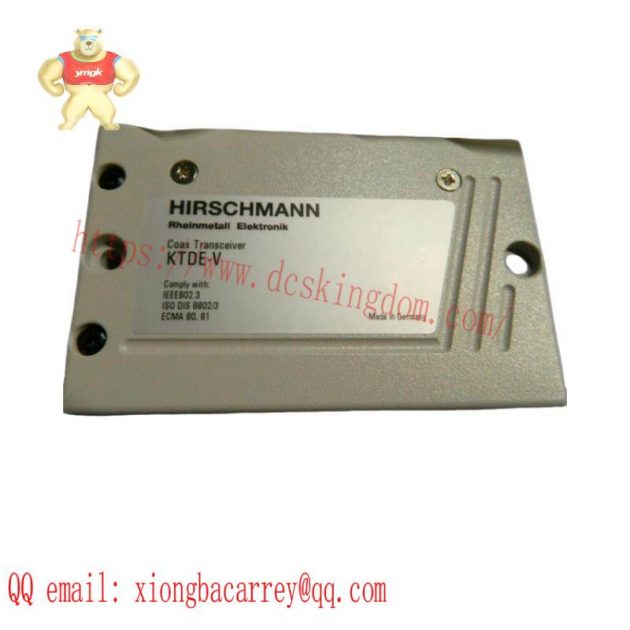 Hirschmann KTDE-V 943258-001 Coax Transceiver Module: Industrial Networking Solutions
