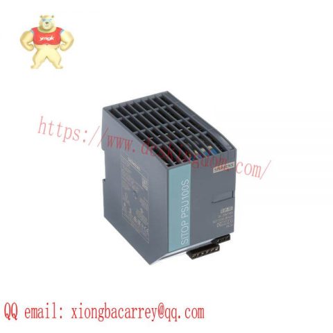 SIEMENS 6EP1334-2BA20 POWER SUPPLY: High Efficiency & Reliability for Industrial Automation
