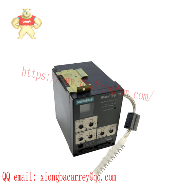 SIEMENS Static Trip III RMS-TSG-TZ-C, Industrial Control Module