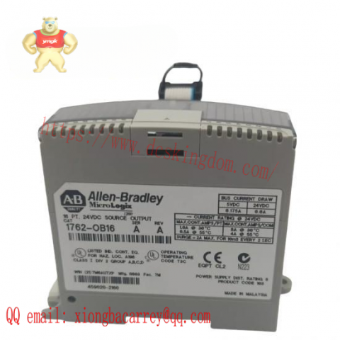 Allen Bradley 1762-OB16 MicroLogix Digital Output Module - Advanced Control for Industry, 200 Characters or Less