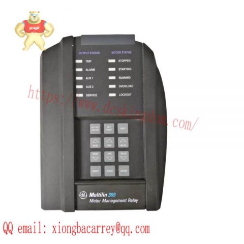 GE 369-HI-R-M-0-0 Motor Management Digital Relay - High-Performance Control for Medium-Sized Motors