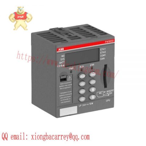 ABB PM5650-2ETH: High-Performance Central Processing Unit Module
