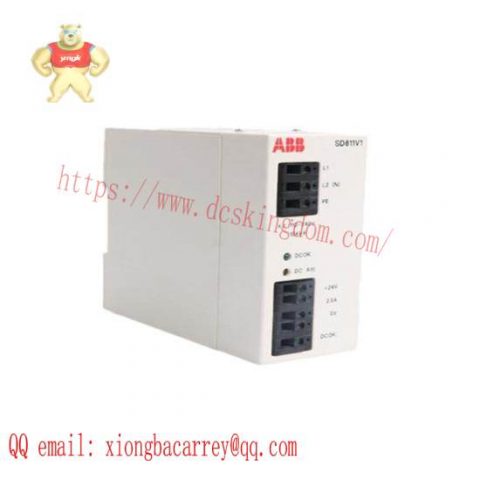 ABB SD811v1 Power Supply, Industrial Control Solutions