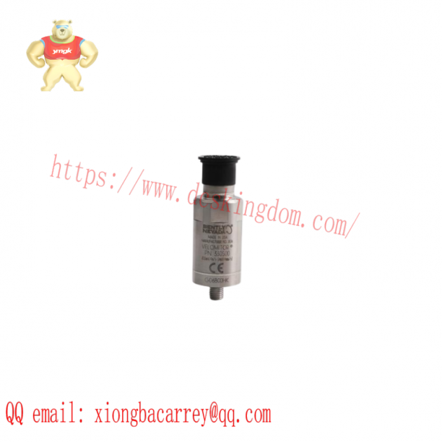 Bently Nevada 330500-00-00 Velomitor Piezo-Velocity Sensor, Precision Monitoring for Rolling Element Bearings