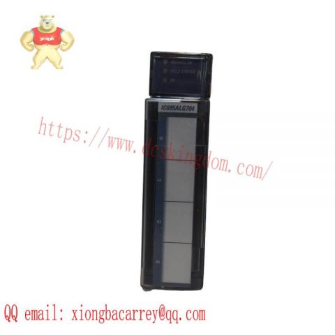 GE Fanuc IC695ALG704 - 4-Channel Analog Output Module for Industrial Automation