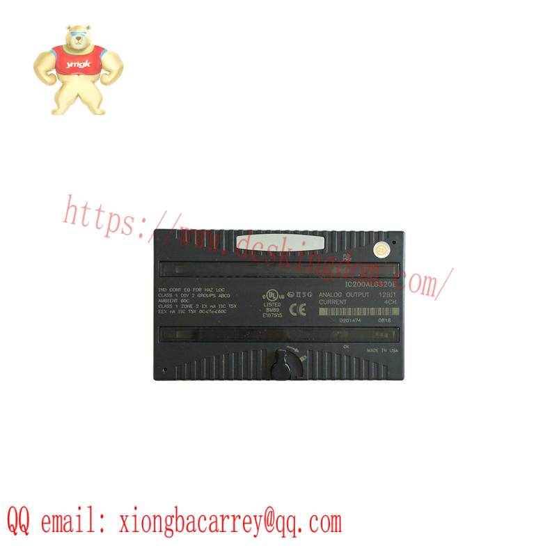 ge_ic200alg320_output_module.jpg GE IC200ALG320: Advanced Output Module for Industrial Automation