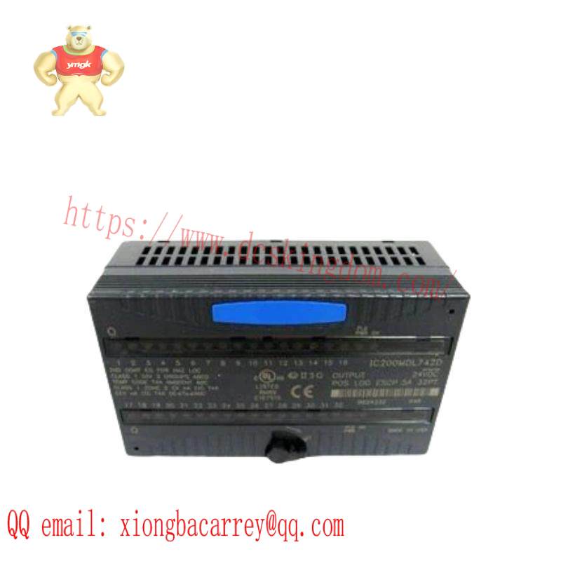 ic200mdl742_ge_versamax_discrete_output_module.jpg GE IC200MDL742 - VersaMax Discrete Output Module