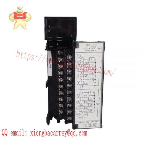 GE IC693MDL742C - Advanced ESCP Output Module, Precision & Reliability for Industrial Automation