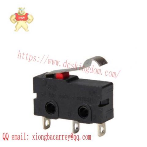 JIAOU KW12-F Micro Switches 3 Pins Bent Lever, High Precision Industrial Control