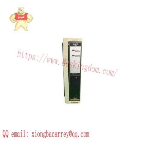 Modicon AS-B875-002 Public Utility Control Device, PLC Module for Industrial Automation