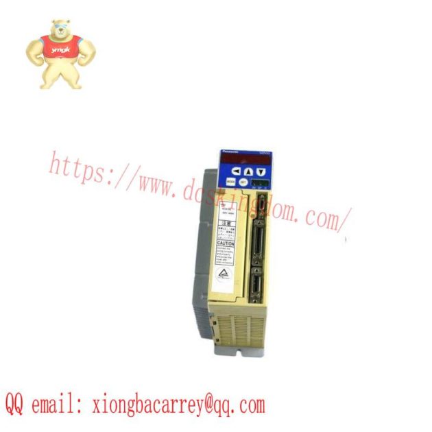 Panasonic MSD043A1XX - Advanced Servo Motor Driver, for Precision Control in Industrial Applications