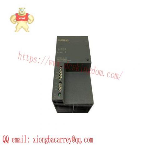 Siemens 6EP1333-2BA00 SITOP POWER 5 - High Efficiency DC Power Supply for Industrial Applications