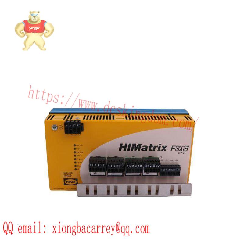HIMA F3 AIO 8/4 01 F3AIO8/401 HIMatrix Safety-Related Controller - Advanced Automation Solution