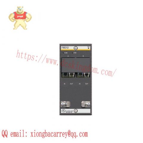 Bachmann FM212: Advanced FASTBUS Master Module with Dual Fiber Optic Interfaces