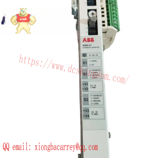 abb_64535943_aima-01c_i_o_module_adapter_1.png ABB AIMA-01C Frequency Converter Spare Part, Industrial Control Module