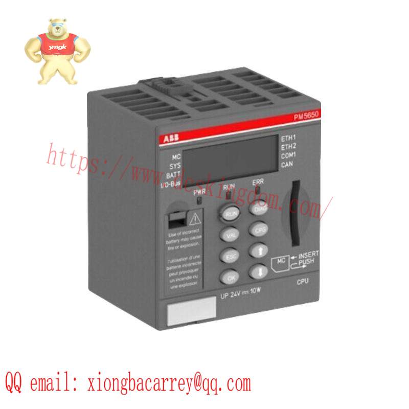 abb_pm5650-2eth_central_processing_unit_module.jpg GE 460K78.01 Automation Module, High-Quality Industrial Control
