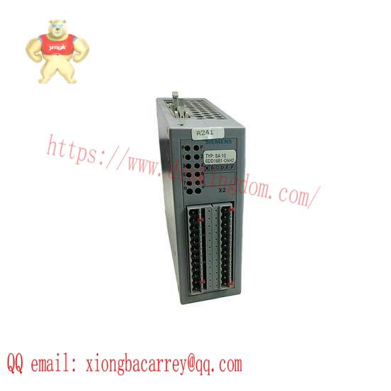 siemens_6dd1681-0ah2_6dd1681-oah2_sa10_interface_module.jpg Siemens R15A02-236, Industrial Control Module, High-Performance Automation Component
