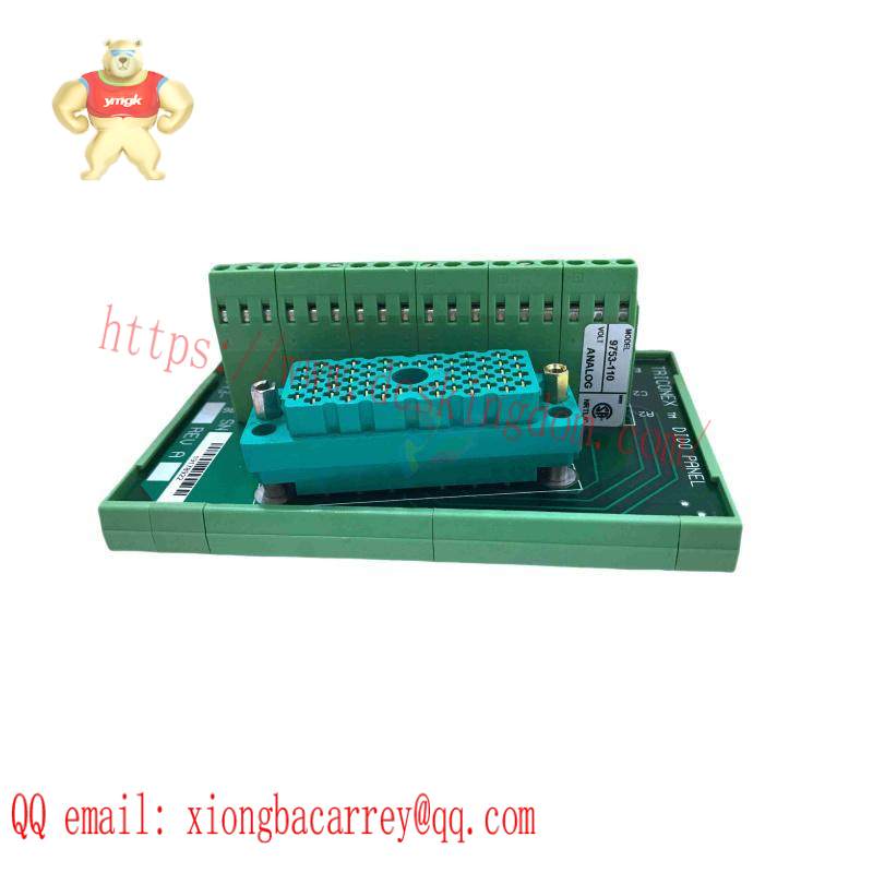 Bently 9753-110 Input Terminal Board / Electrical Module, Advanced Design for Industrial Automation
