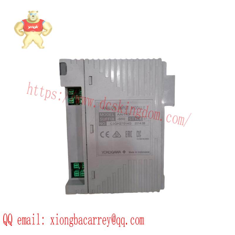 aai143-s53_s1_yokogawa_analog_input_module.jpg Yokogawa AAI143-S53 S1 Analog Input Module - Precision Measurement for Industrial Automation