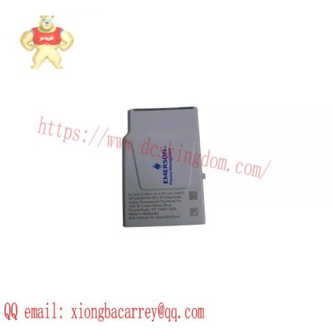 EMERSON 3A99165G50 Industrial Control Module, New Design for Enhanced Efficiency