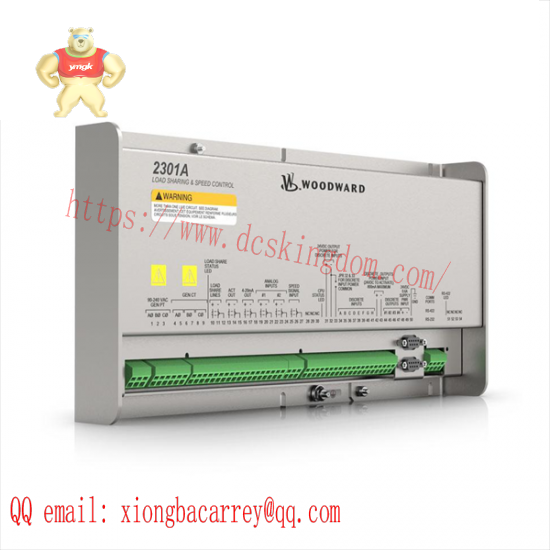 woodward_9907-023_forward_acting_speed_control_module.png WOODWARD 5437-076 Control Module, High Precision Industrial Control Component